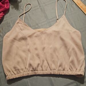 Malibu Bum spaghetti strip top L